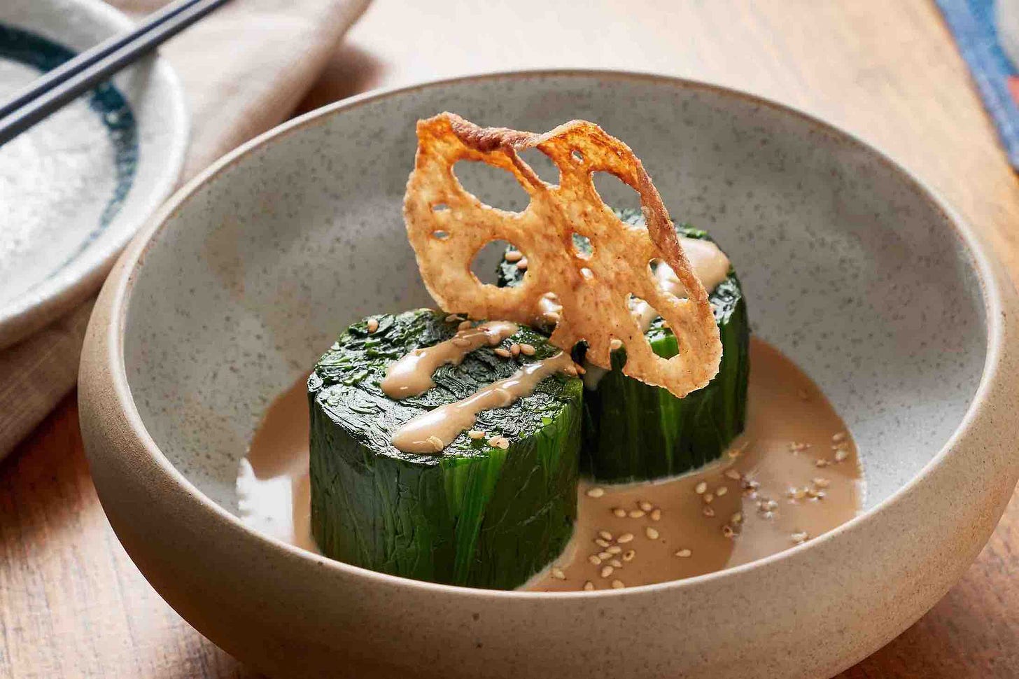 Goma-ae Spinach Salad