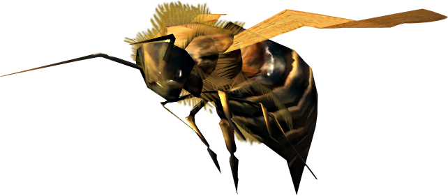 A bee from Skyrim.