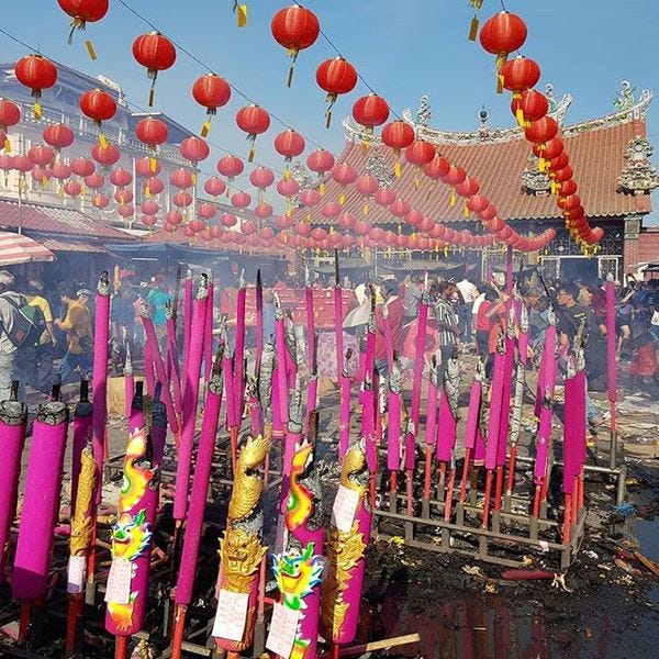 Lunar New Year in Penang (Happy year of the pig!)