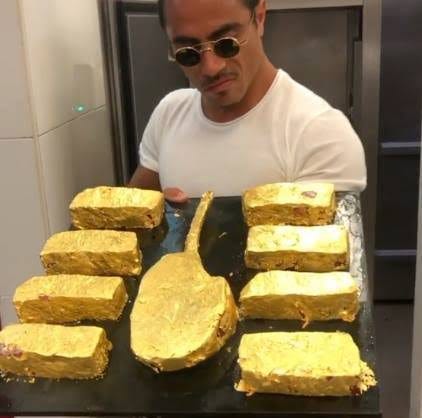 Salt Bae Called The Cops On Man Who Refused To Pay For Gold-Covered Steaks  He Didn't Order – AsViral
