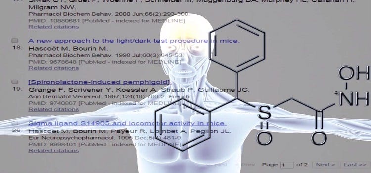 Adrafinil vs Modafinil