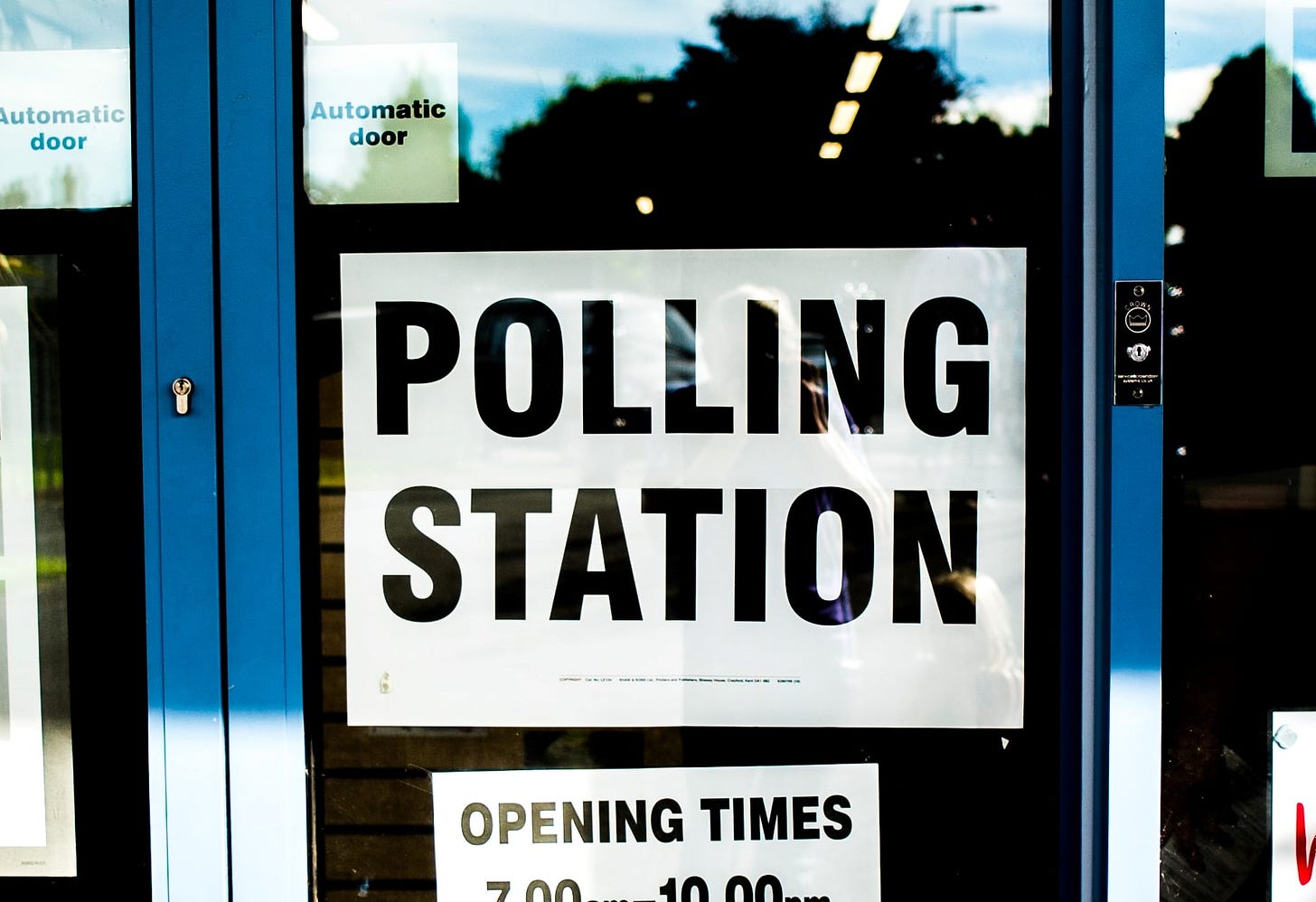 Polling station. Picture by Elliott Stallion on Unsplash