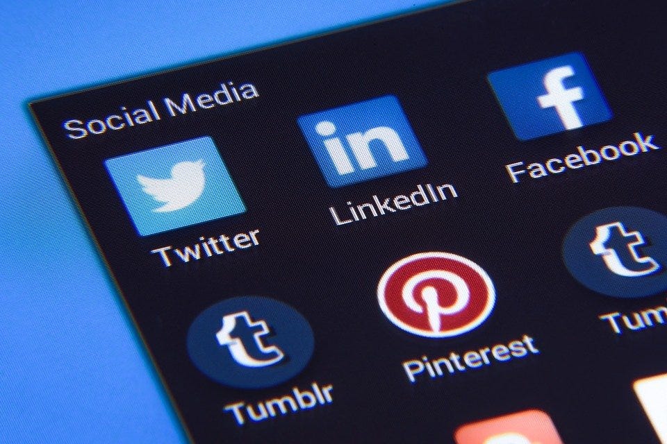 Social Media, Facebook, Twitter, Instagram, Icons Social Media, Facebook, Twitter, Instagram, Icons