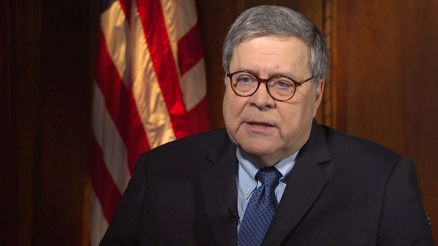 Image result for Bill Barr ABC News