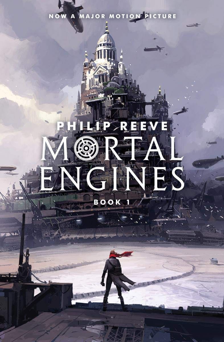 Illustrated cover of Mortal Engines