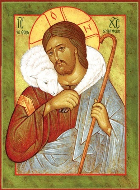 Christ the Good Shepherd, medium icon