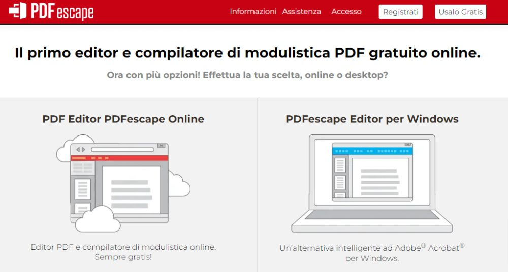 PDFescape e i migliori PDF reader online e offline