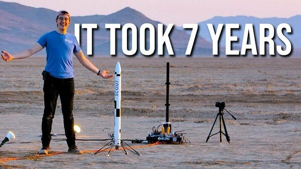 Video: YouTuber built & lands a rocket like SpaceX