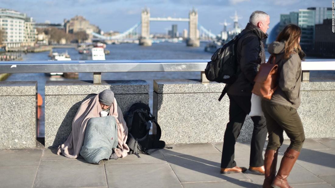 One in 200 people now homeless in Britain - CNN