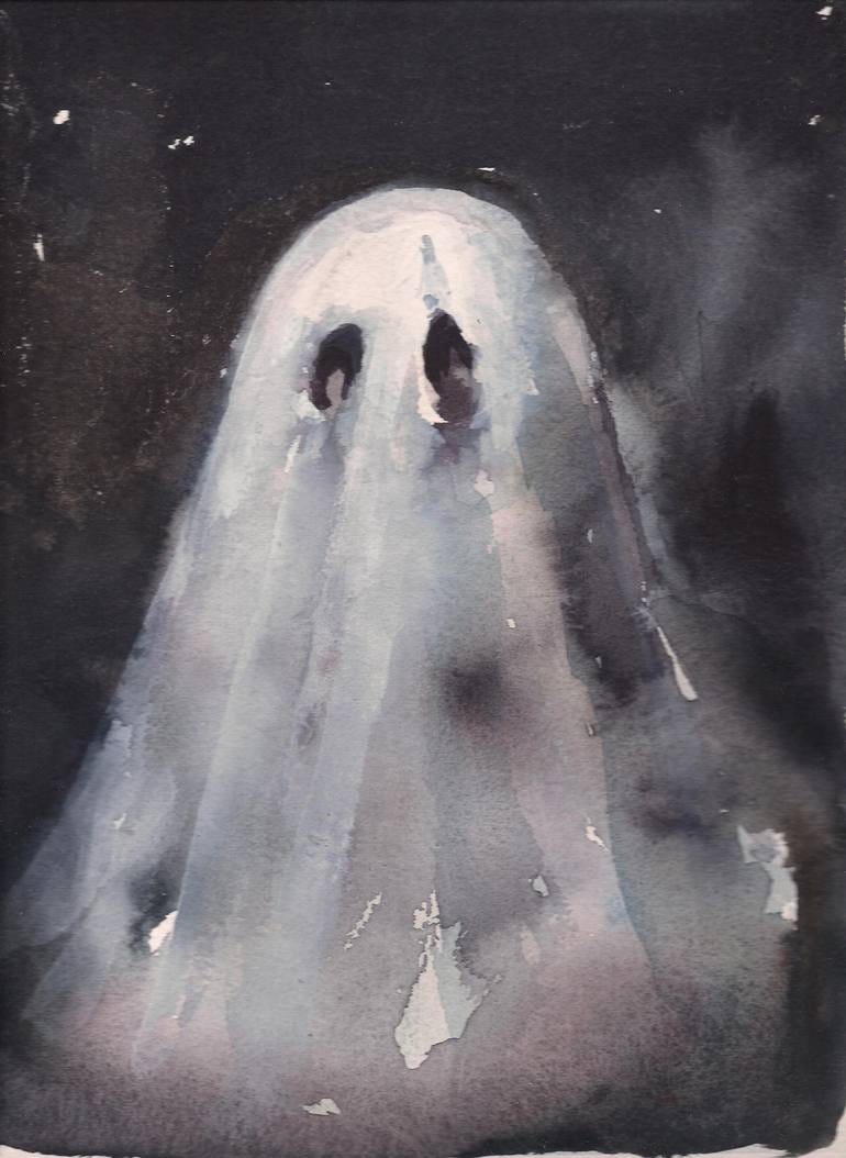 Ghost Painting by Mary Hayes | Saatchi Art
