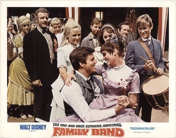 Lobby card for The One And Only, Genuine, Original Family Band