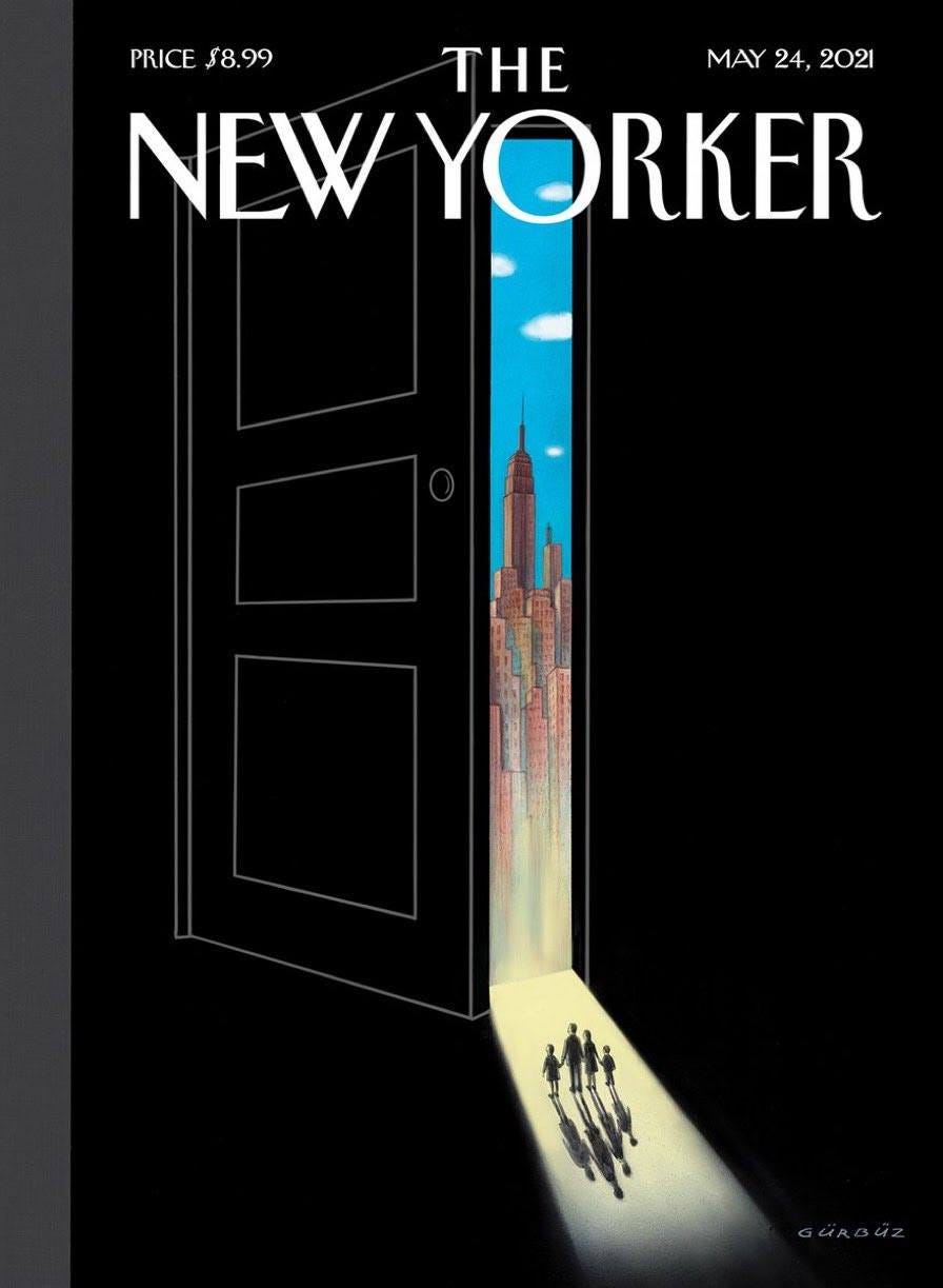 May be an image of text that says 'PRICE PRICE$8.99 $8.99 THE MAY 24, 2021 NEW YORKER'