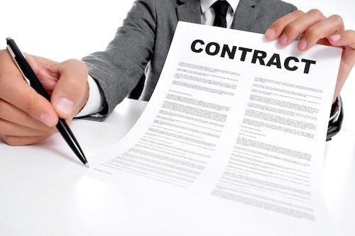 Image result for contract