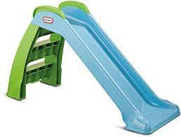 Little Tikes First Slide (Blue/Green) : Toys & Games