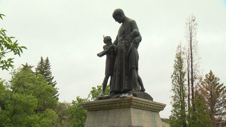Statue of former residential school principal to be removed from Lebret ...