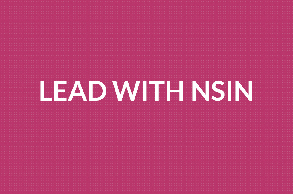 Lead with NSIN