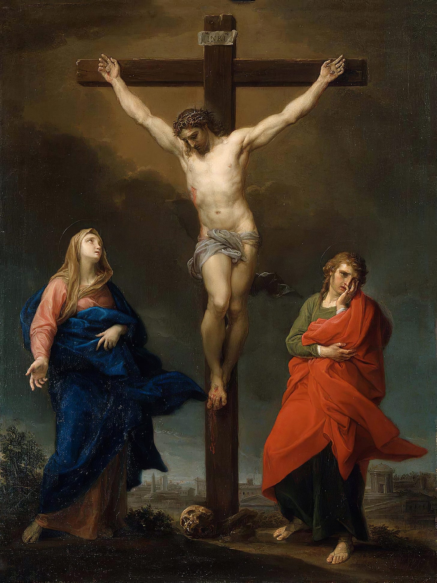 The Crucifixion (1762) by Pompeo Batoni