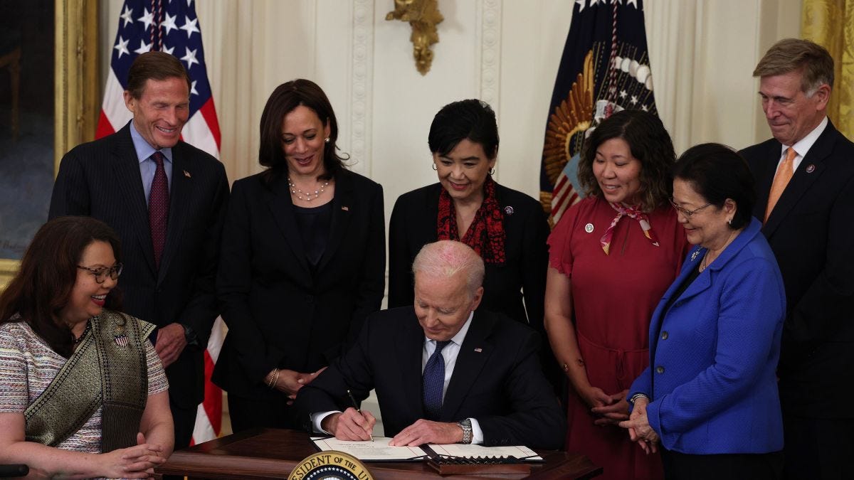 President Biden signs bill aimed at addressing rise in anti-Asian hate  crimes - CNNPolitics