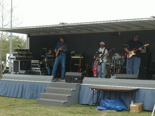 Local rockers Crossroads did a mix of rock and blues classics.