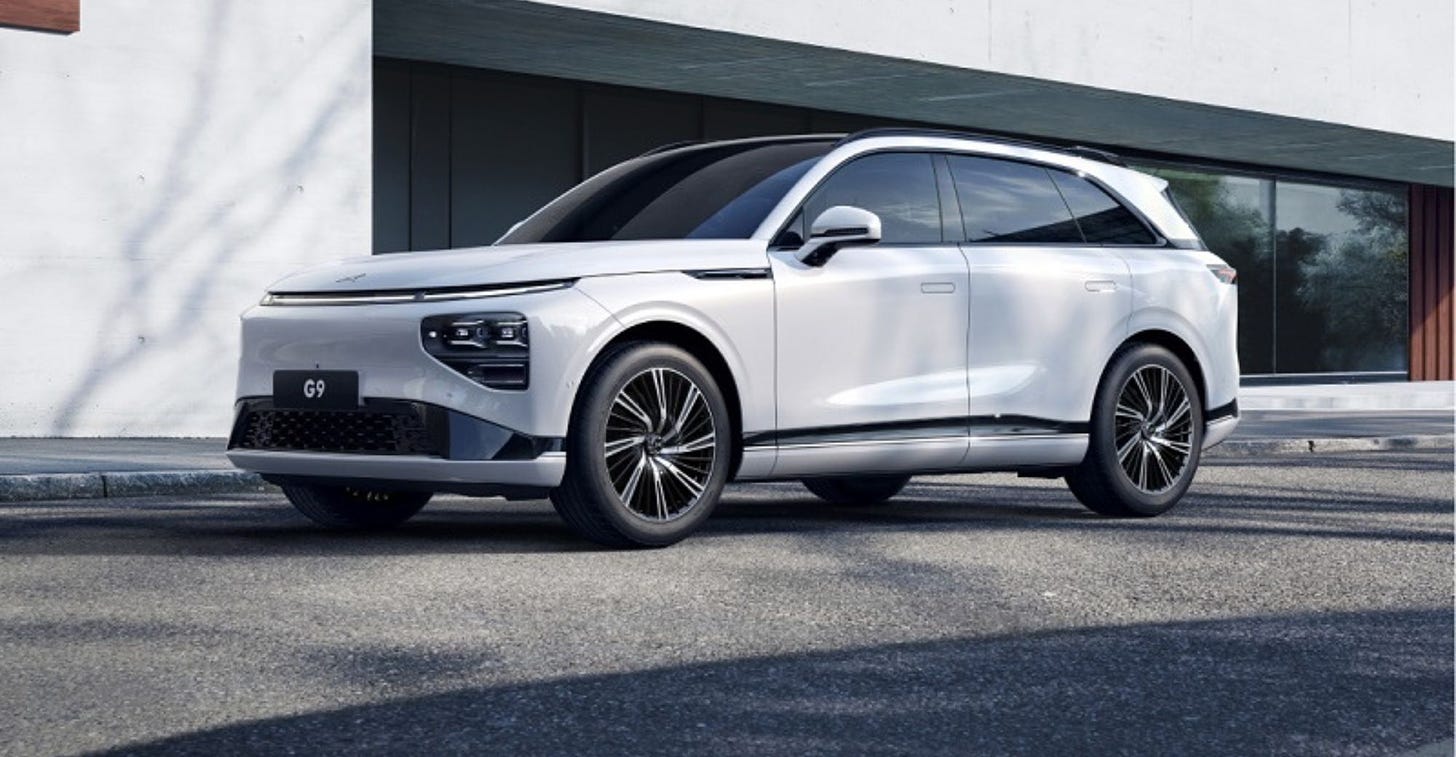 XPeng to Launch New Car Next Year to Rival Tesla’s Model Y