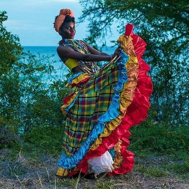 Tobago 🇹🇹 National Dress | Caribbean outfits, National dress, Culture ...