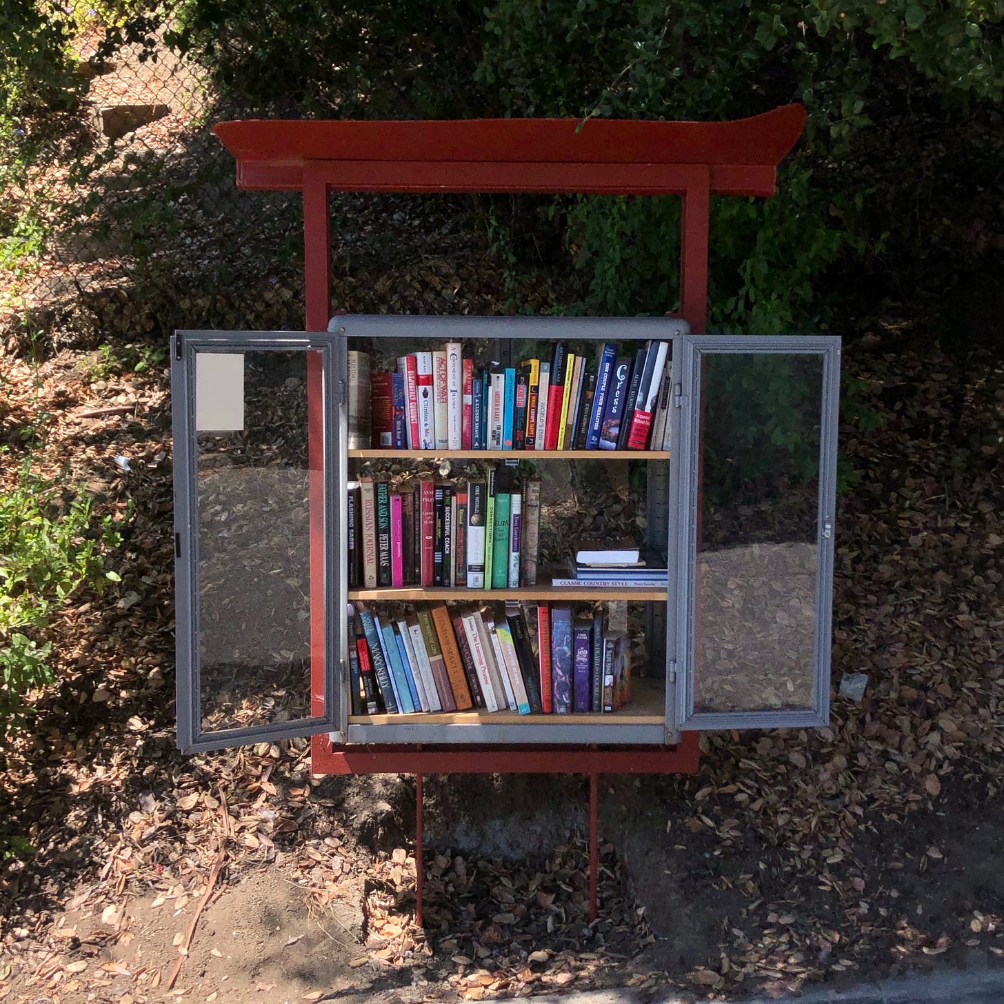 Los Feliz Little Free Library Behind Fern Dell
