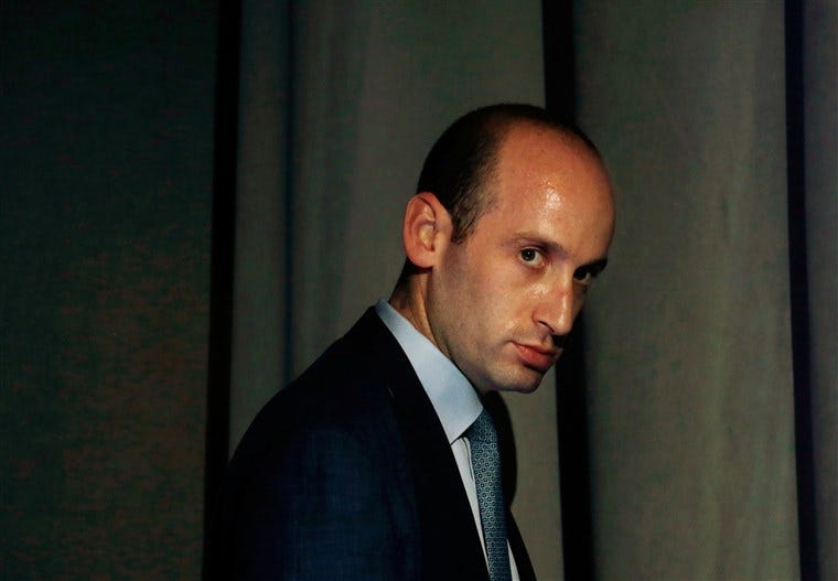 At the center of Trump's Homeland chaos, Stephen Miller is the lone survivor