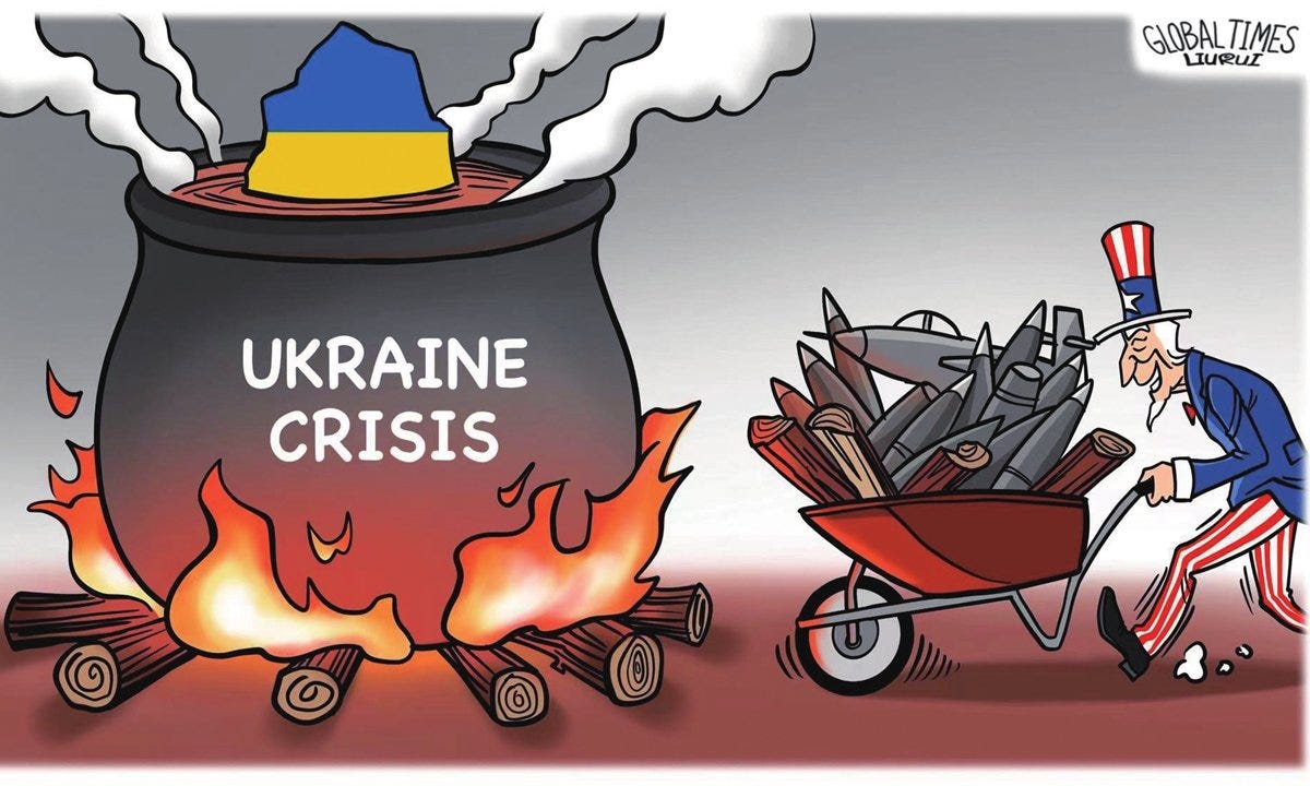 Peut être une illustration de texte qui dit ’GLOBALTIMES GLOBAL LIURUI UKRAINE CRISIS’