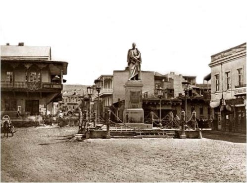 მ. ვორონცოვის ძეგლი, 1880 წ. დ. ერმაკოვის ფოტო