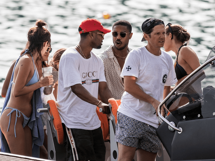 Michael B Jordan Hosts Yacht Party Filled With White Women, Not One Black  Girl