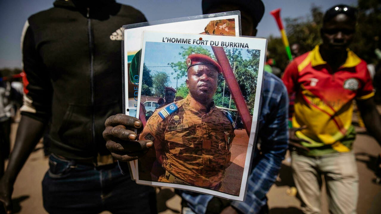 Colonel Paul-Henri Sandaogo Damiba, Burkina Faso&#39;s new strongman - Teller  Report
