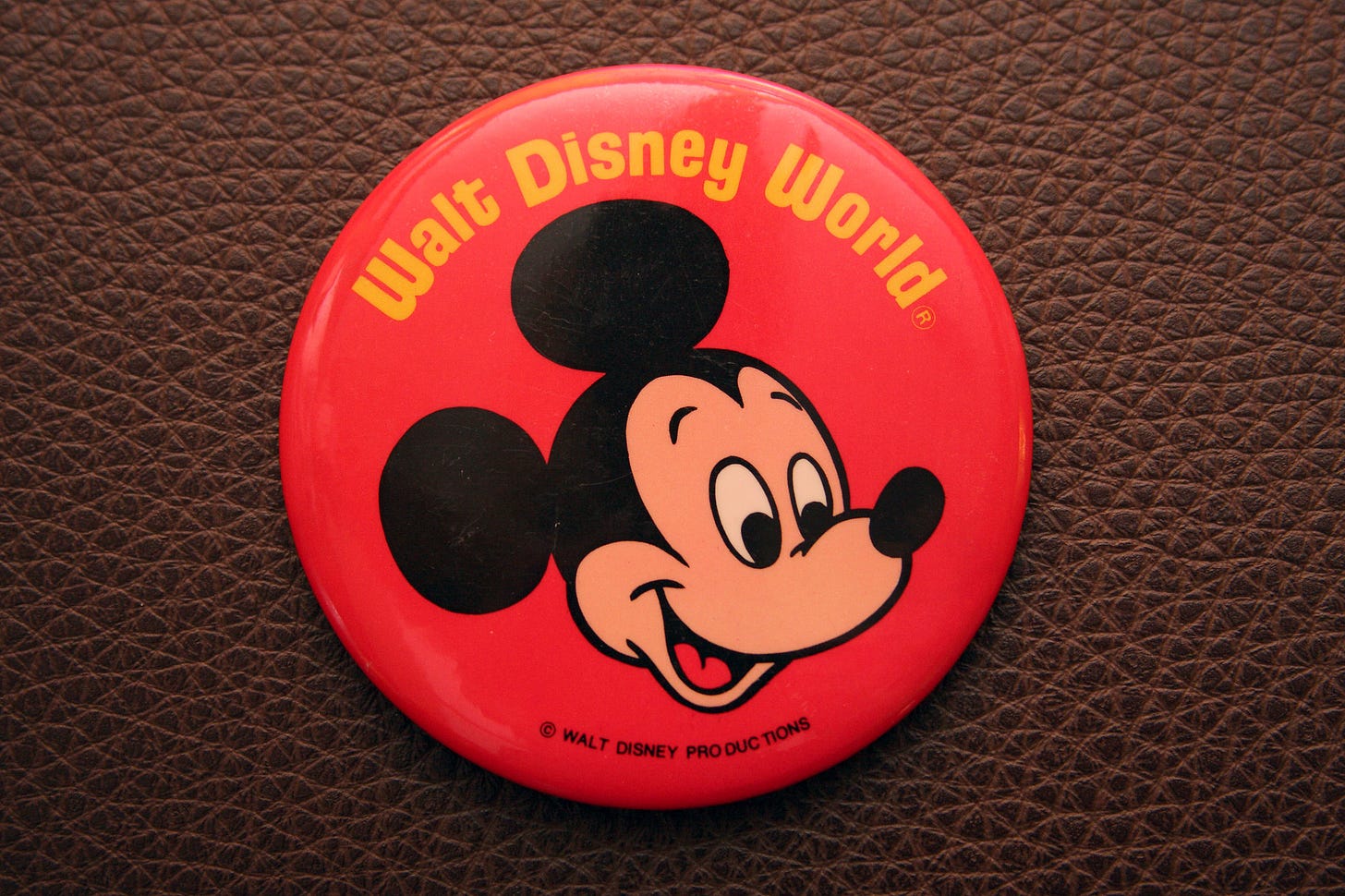 Walt Disney World button