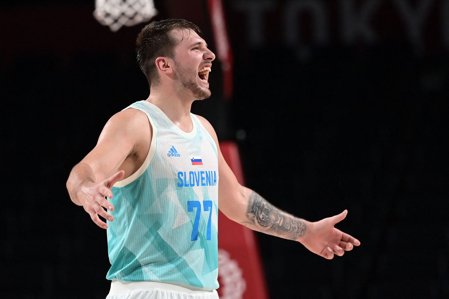 Luka Doncic, Slovenia move into Olympic basketball semifinals - The Boston  Globe