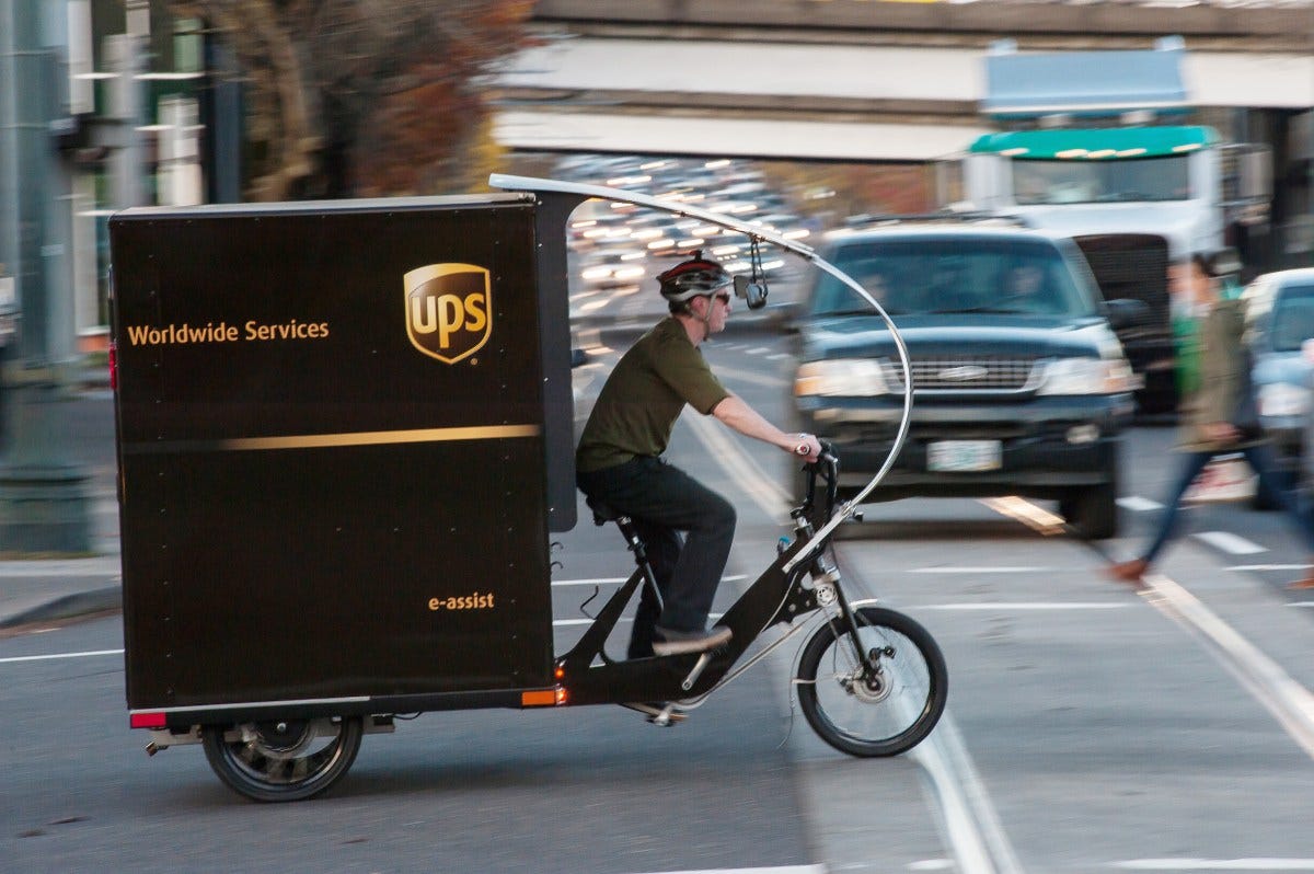 TODAY: City to Announce Cargo Bike Delivery Pilot with Amazon, UPS, Others  – Streetsblog New York City