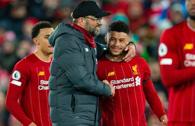 Klopp, Oxlade-Chamberlain