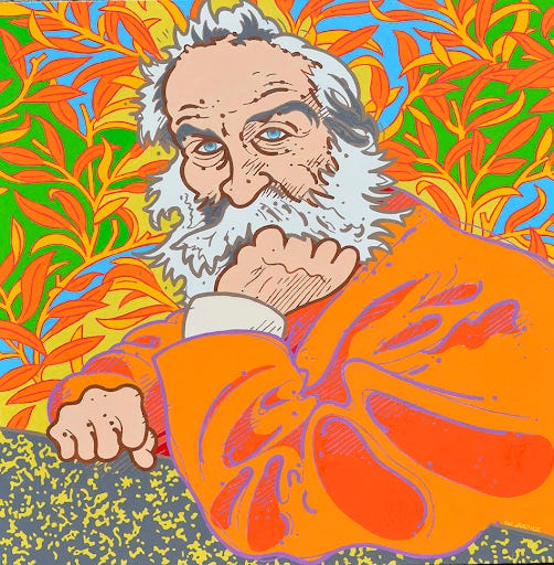 The Body Electric: portrait of Walt Whitman | Steve Justice Studio