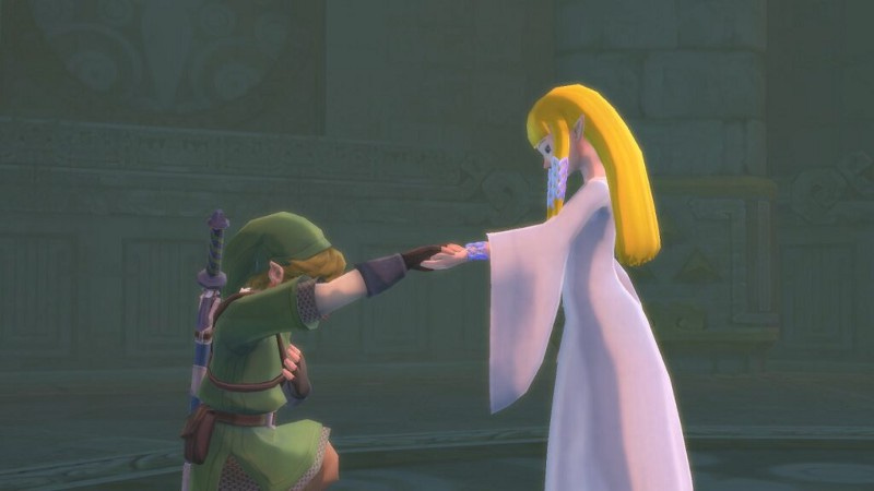 You can feel the sexual tension between Link and Zelda building by the second.