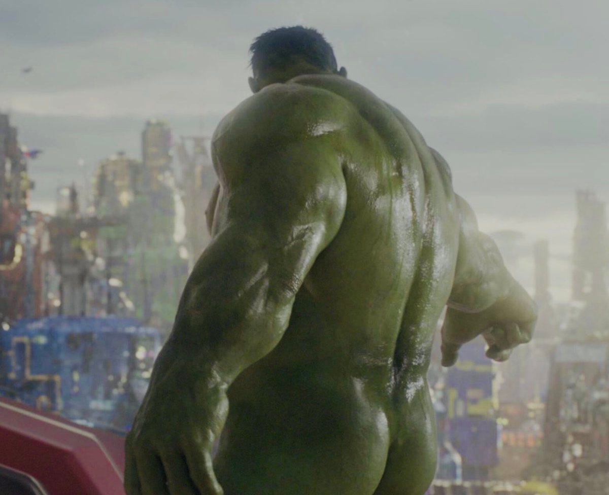 Judd Winick))) on Twitter: &quot;Hulk butt. #YoureWelcome  https://t.co/HA06Hyzp4a&quot; / Twitter
