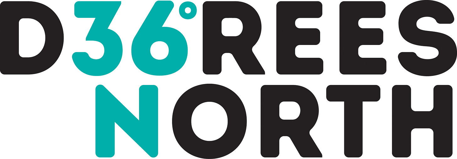 Image result for 36 degrees north logo