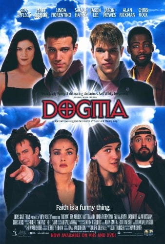 Amazon.com: Pop Culture Graphics Dogma Poster Movie C 27x40 Ben Affleck  Matt Damon Linda Fiorentino: Prints: Posters & Prints