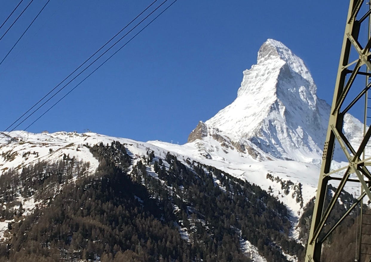 Beautiful Matterhorn from Zermatt