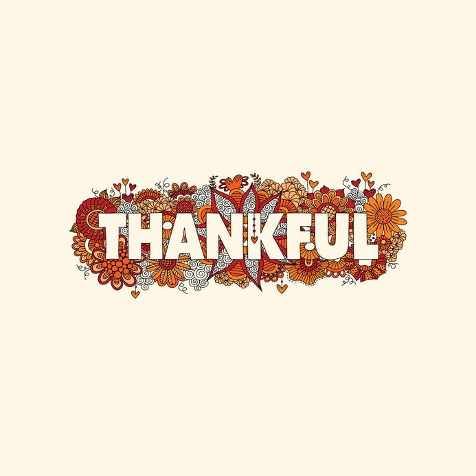 Reflections of Gratitude: 7 things I'm thankful for this year.. | by Amy  Volas | Medium