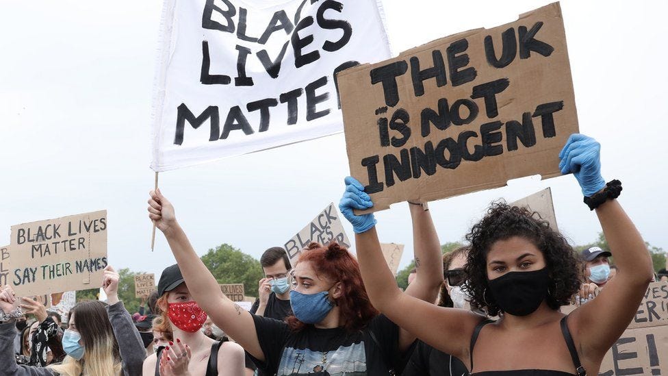 George Floyd: Five factors behind the UK Black Lives Matter protests - BBC  News