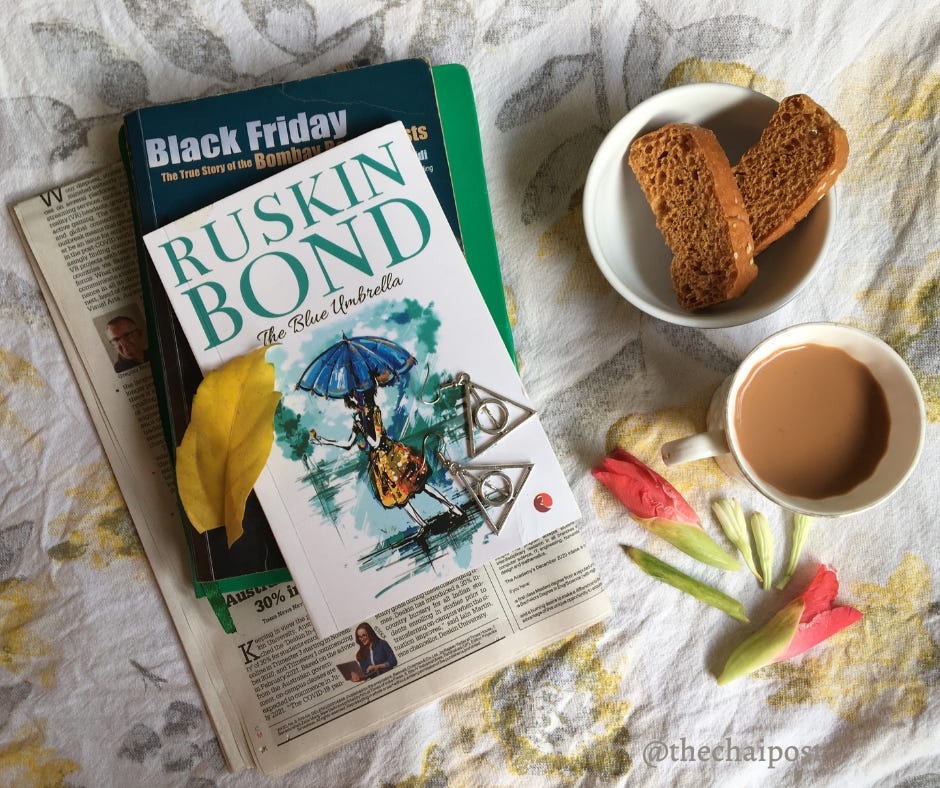 The Blue Umbrella by Ruskin Bond | Book Review by thechaipost