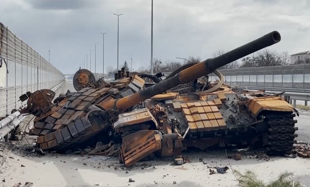 VIDEO: Blasted Russian tanks, trucks spotted after Ukraine retakes areas near Kyiv | CBS 17 VIDEO: Blasted Russian tanks, trucks spotted after Ukraine retakes areas near Kyiv | CBS 17