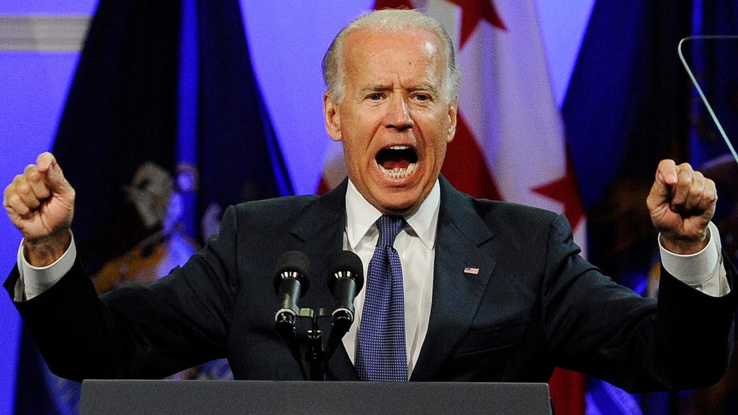 Biden Furious, Approves Wrong Speech For State of the Honk Address