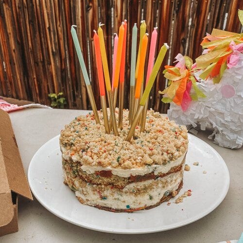 Birthday Layer Cake  (pg. 102, Momofuku)