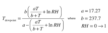 Image result for humidity formula