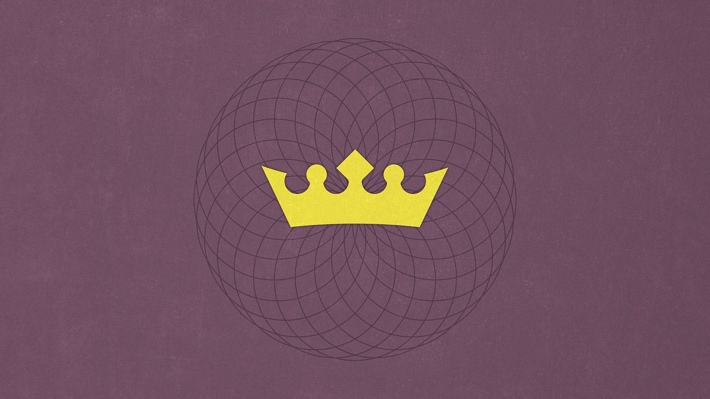 Yellow crown on spirograph (image taken from Ligonier Ministries)