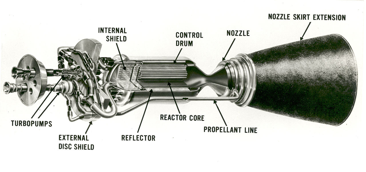 File:Nerva - nuclear rocket engine.jpg - Wikimedia Commons